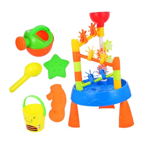 Vaguelly 1 Satz Strandtisch Sandtisch Spielset Sandtisch Kinderspielzeug Strandspielzeug Für Colorful Plastik von Vaguelly