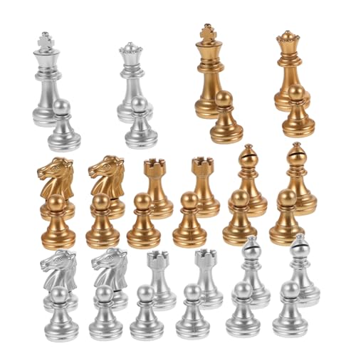 Vaguelly 1 Satz Teile Stück Schach Ersatz Schachbrett Schach Schachbrett Zubehör Brettspiele Schach Für Brettspiel Kunststoff von Vaguelly