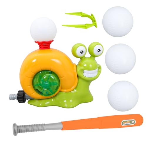 Vaguelly 1 Satz spritzende Schnecke Luftköpfe Neon antike Tierfigur Verschönerung Graham Garten Wasserspielzeug Garten gartenspiel Schneckenförmiger Sprinkler Sprinkler Abs von Vaguelly