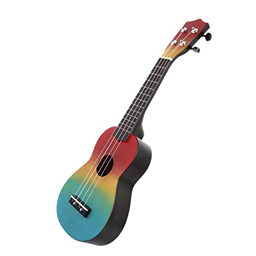 Vaguelly 1 Set 21 Ukulele Rosa Gitarre Mini Gitarre Musikspielzeug Musikinstrumente Musikinstrumente Mini Instrumente Musikinstrumente Gitarre Buntes Holz von Vaguelly