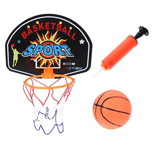 Vaguelly 1 Set Basketball Standbälle Outdoor Basketball Outdoor Spiel Basketballkorb Basketball Mit Inflator Basketballspiel Outdoor Für Kinderspielzeug Pp von Vaguelly