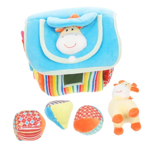 Vaguelly 1 Set Bausteinspielzeug Aus Weichem Stoff Kinderspielzeug Häuschenspielzeug Für Kleinkinder Für Babys Bausteine ​​Für Kleinkinder Sensorisches Babyspielzeug Kinderspielzeug von Vaguelly