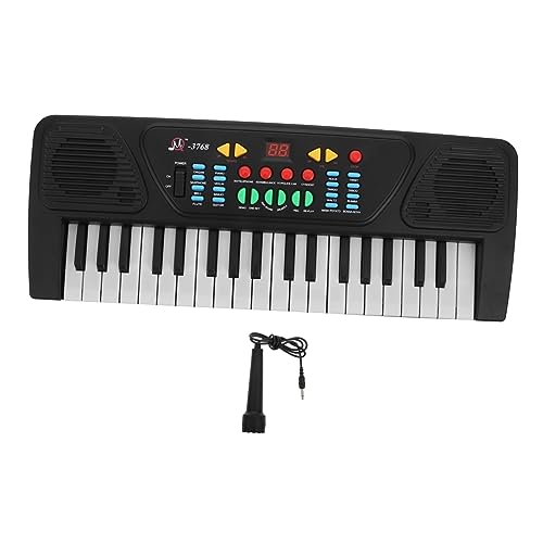 Vaguelly 1 Set Elektronische Orgel Keyboards Musik Keyboard Für Klavier Für Musik Klavier Kunststoff Schwarz von Vaguelly