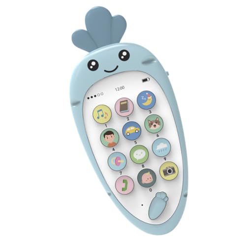 Vaguelly 1 Set Frühpädagogisches Zweisprachiges Smartphone Für Babys Kleinkindertelefon Babytelefon Kindertelefone Smartphones Für Kleinkinder Telefone Für Mobiltelefone Kinderspielzeug von Vaguelly