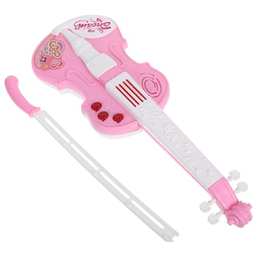 Vaguelly 1 Set Geigenspielzeug für Kleinkinder: Mini-Geige mit interaktiven Lichtern und Soundeffekten – Musikinstrument für Kinder – Musik-Lernspielzeug für Kleinkinder Vaguelly 1 Set Geigenspielzeug für Kleinkinder: Mini-Geige mit interaktiven Lichtern und Soundeffekten – Musikinstrument für Kinder – Musik-Lernspielzeug für Kleinkinder von Vaguelly