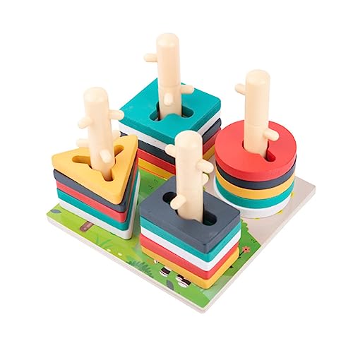 Vaguelly 1 Set Geometrieblock Passende Tangrams Musterblöcke Sportspielzeug Spielzeug Geometrische Form Puzzle Spielzeug Für Anzüge Für Spielzeug Für Anzüge Aus Holz von Vaguelly