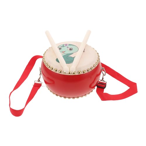 Vaguelly 1 Set Handtrommel Chinesische Trommel Kind Trommel Kinder Musikspielzeug Für Kinder Kleinkinder Früherziehung Musikinstrumente Musik Partybevorzugung von Vaguelly