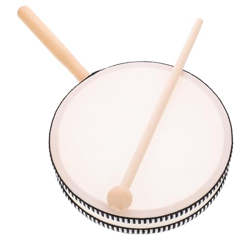 Vaguelly Drum 1 Set Handtrommel Percussion Instrument Aus Mit Trommelstock Für Handtrommel Ideal Für Musik Und Rhythmusförderung Hang Drum Instrument von Vaguelly