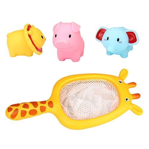 Vaguelly 1 Set Hirschspielzeug Angelspielzeug Badewanne Für Badewanne Säuglingswasserspielzeug Babypoolspielzeug Babybadespielzeug Quietschtiere Quietschspielzeug Abs von Vaguelly