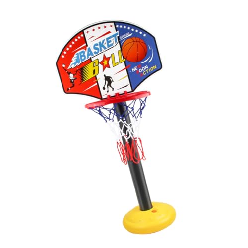 Vaguelly 115 cm Basketballständer Spielzeug Jungen und Mädchen Indoor Basketballkorb Set Basketballspiel für Kleinkinder Jungen und Mädchen von Vaguelly