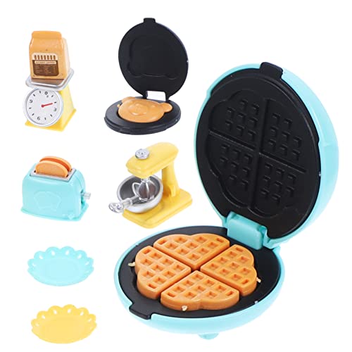 Vaguelly 1 Set Miniatur Küchen Zubehör Für Puppenhaus Mini Toaster Und Mixer Im Miniaturformat Perfekt Für Kreative Hausgestaltung Ideal Als Für von Vaguelly