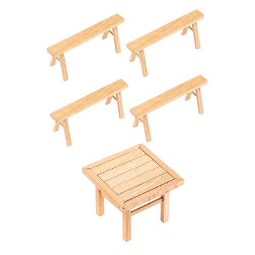 Vaguelly Lernspielzeug-Set Für Jungen Und Mädchen Tisch- Und Stuhl-montagesatz Handmontiertes Holz-Puzzle-Spielzeug Für Jungen Und Mädchen von Vaguelly