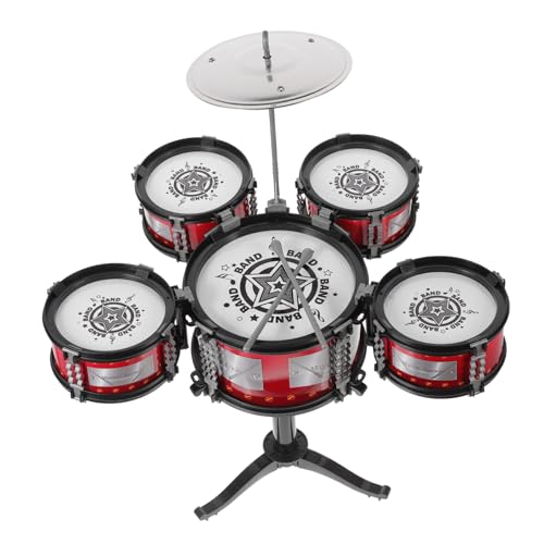 Vaguelly 1 Set Set Musik Drum Set Kid Musikinstrumente Kleinkind Musikinstrumente Kinderspielzeug Musikinstrumente Für Kleinkinder Für Babys Bauchmuskeln von Vaguelly