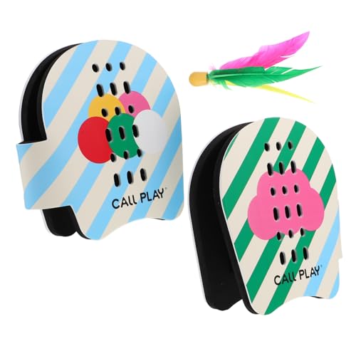 Vaguelly 1 Set Shouban Badminton Outdoor Badminton Federbälle Gurken Pickleball Paddel Radiergummi Ranchers Pickleball Tragbarer Pickleballplatz Pickleballtasche Pickleballbälle Kunststoff von Vaguelly