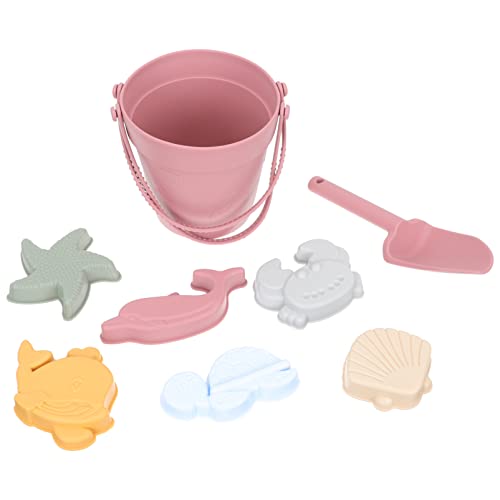 Vaguelly 1 Set Silikon Sand Graben Für Babys Reise Strand Sand Silikon Sand Sand Reise Sand Rot von Vaguelly