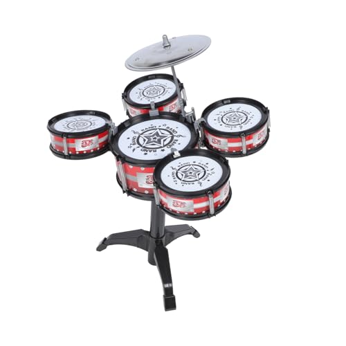 Vaguelly 1 Set Simulierte Drum Kit Pädagogisches Musical Für Drum Kit Drum Kit Pädagogisches Für Trommel Musical Instruments Abs von Vaguelly