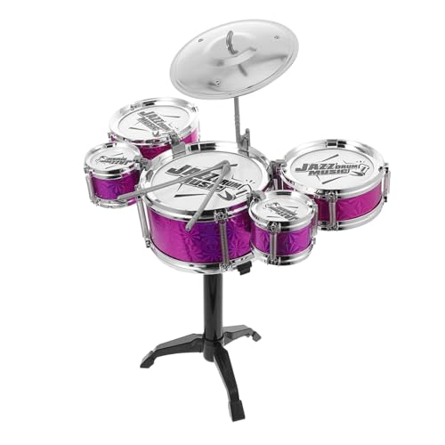 Vaguelly 1 Set Simulierte Drum Kit Trommeln Musical Kastagnetten Für Schaukel Mädchen Drum Kit Musical Instruments Musical Instrument Abs von Vaguelly