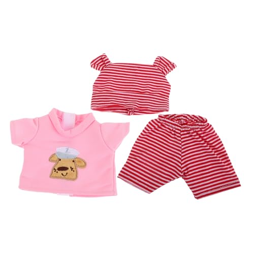 Vaguelly 1 Set Vinyl Puppenkleidungszubehör Für Mädchen Reborn Puppenzubehör Children's Place Mädchenkleidung Neugeborenen Outfit Mädchen Babykleidung Outfits Babypuppen von Vaguelly