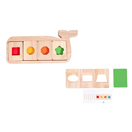 Vaguelly Montessori Kinderpuzzle Geometrisches Farbenspiel Für Lernspielzeug Zur Der Kognitiven Fähigkeiten Holzspielzeug Für Kreatives Spiel Und Formenverständnis Ab 3 von Vaguelly