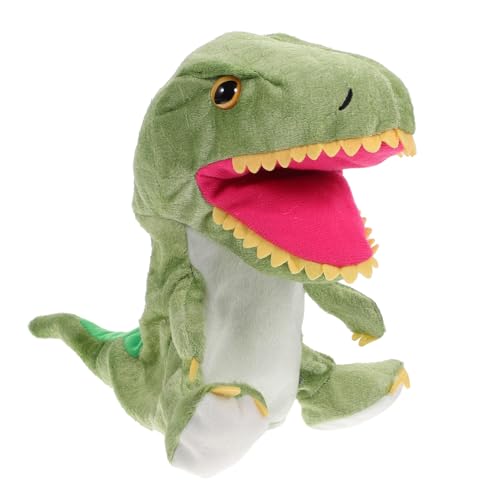 Vaguelly 1 Stück Dinosaurier Handpuppenspielzeug Kinderbadespielzeug Kleinkindspielzeug Weiches Dinosaurierspielzeug Jungenspielzeug Roboterspielzeug Dinosaurier Plüschtier Auto von Vaguelly