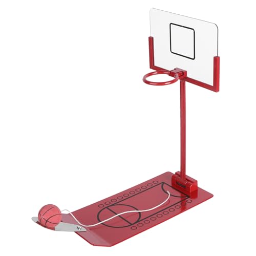 Vaguelly 1 Stück Klappbare Basketballmaschine Tisch Basketballspiel Basketballkorb Spielset Basketballschießspiel Spielzeug Basketballkorb Spieltisch Desktop Basketballspielzeug von Vaguelly