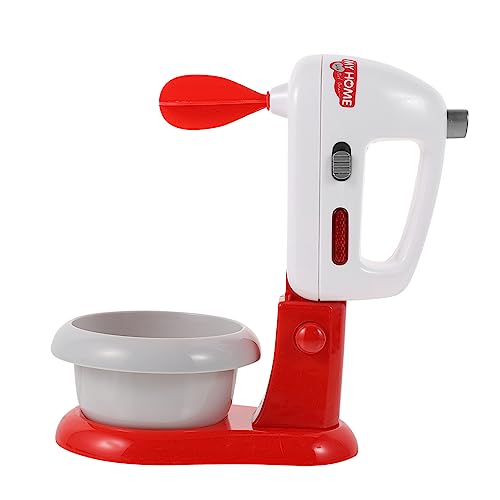 Vaguelly 1 Stück Simulation Mixer Mini Lebensmittel Stabmixer Kinderspielzeug Mini Mini Waschmaschine Mini Mixer Spielspielzeug Haushaltsgerät Dekoratives Kunststoff Rot von Vaguelly