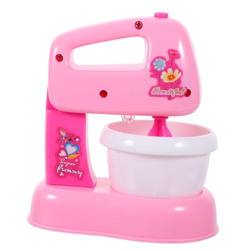 Vaguelly 1 Stück Simulation Mixer Mini Mixer Mini Waschmaschine Mädchen Mädchen Mini Lernspielzeug Simulation Mini Haushaltsgeräte Kunststoff Rosa von Vaguelly