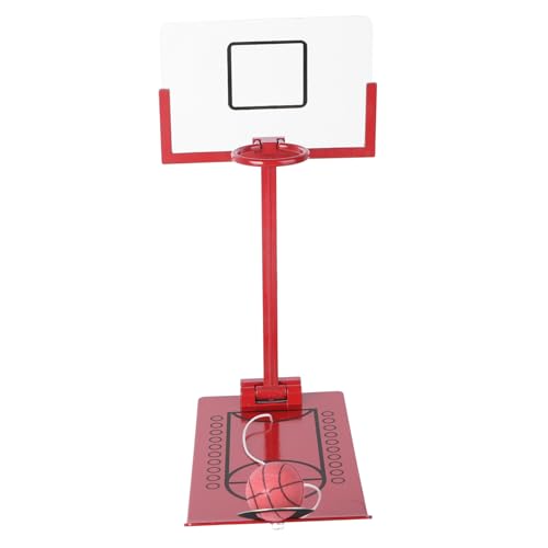 Vaguelly 1 Stück Zusammenklappbar Basketballmaschine Basketballkorb Spieltisch Reise Sportspiel Spielzeug Tisch Sportspiele Basketball Brettspiele Mini Basketballspiel Spielzeug von Vaguelly