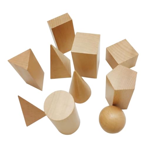 Vaguelly Pädagogisches Holzspielzeug Für Kinder Tangram Kinder 10 Holz Bildungsspielzeug Bambus Spielzeug Lehr Holzspielzeug Gelb von Vaguelly