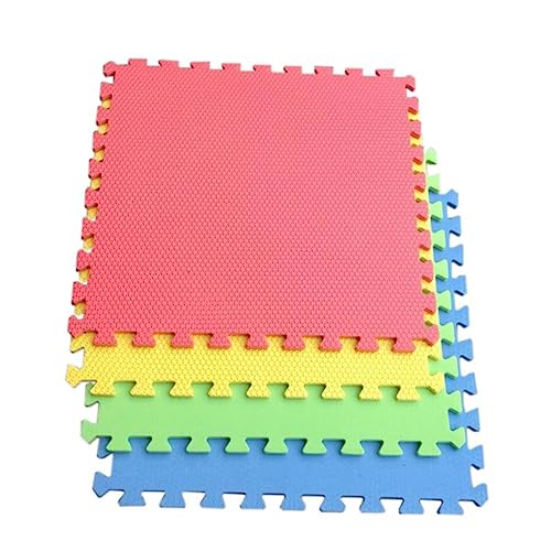 Vaguelly 10st Ineinandergreifende Fußmatten Für Babys Bodenpuzzle Für Kinder Spielkissen Für Kleinkinder Bodenbelag Schaumstofffliesen -übungsspielmatte Boden Matte Eva Spielmatte von Vaguelly