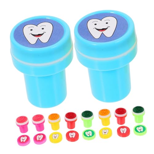 Vaguelly 10st Stempel Spielzeug Verschiedene Stempel Plastikstempel Gastgeschenke Für Hunde Bauernhof Stempel Selbstfärbender Stempel Handstempel Kleinkind Stempel Tierstempel PVC von Vaguelly