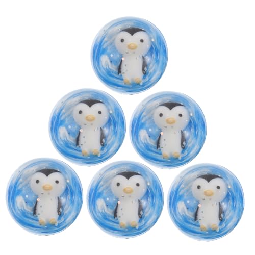 Vaguelly Entzückende Pinguin-hüpfbälle 12er-pack Partyzubehör für Jungen und Mädchen Zum Geburtstag Hüpfbälle Partygeschenke für Kinder von Vaguelly