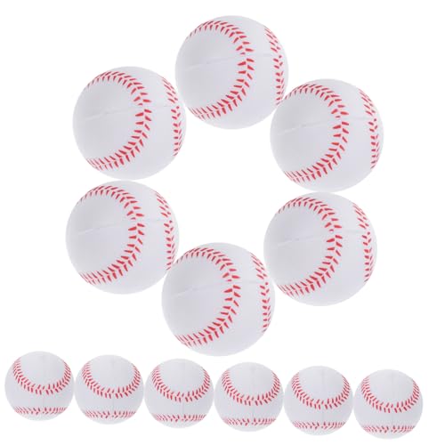 Vaguelly 12 Stück Baseball Liner Aus Schwamm para Softbälle Für Indoor Tauchspielzeug Mini Faltblock Tauchfutterspender Baseballmütze Baseballschläger Zum Aufblasen Weicher von Vaguelly