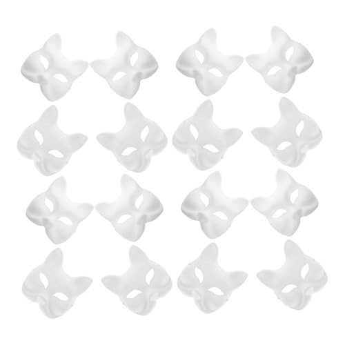 Vaguelly 12 Stück Teiliges DIY Masken aus Unbemaltem Papier Leere Faschings und Halloween Masken für Kreative Gestaltung Maskerade Zubehör für Kindergeburtstag Karneval und Cosplay Vaguelly 12 Stück Teiliges DIY Masken aus Unbemaltem Papier Leere Faschings und Halloween Masken für Kreative Gestaltung Maskerade Zubehör für Kindergeburtstag Karneval und Cosplay von Vaguelly