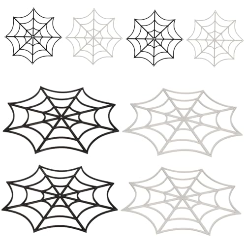 Vaguelly 12 Stück Teiliges Halloween Spinnennetz Realistische Dekorative Spinnweben in Schwarz und Weiß Umweltfreundlich Langlebig für Party Dekoration und Gruselige Halloween Atmosphäre Vaguelly 12 Stück Teiliges Halloween Spinnennetz Realistische Dekorative Spinnweben in Schwarz und Weiß Umweltfreundlich Langlebig für Party Dekoration und Gruselige Halloween Atmosphäre von Vaguelly
