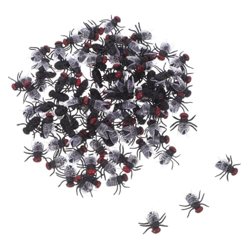 Vaguelly 120 Stück Teiliges Kunststoff Fliegen Realistische Schwarze Fake Fliegen für Halloween und Aprilscherz Langlebige Kleine Insekten Deko und Streiche Kompakt und Wiederverwendbar Vaguelly 120 Stück Teiliges Kunststoff Fliegen Realistische Schwarze Fake Fliegen für Halloween und Aprilscherz Langlebige Kleine Insekten Deko und Streiche Kompakt und Wiederverwendbar von Vaguelly