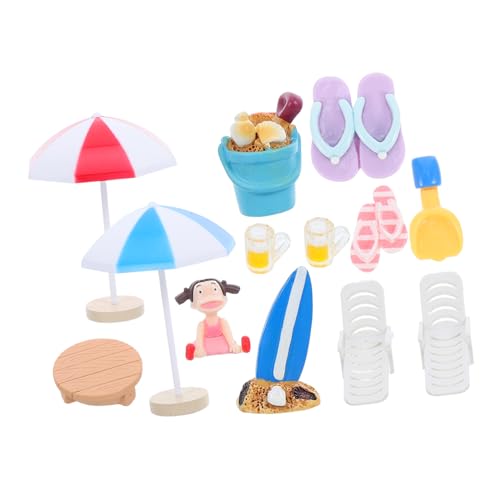 Vaguelly 13 Stück Miniatur Set mit Strandfiguren Dekoration für Puppenhäuser Sandkästen und Miniaturgärten für Kreative Sommerprojekte und DIY Bastelideen Vaguelly 13 Stück Miniatur Set mit Strandfiguren Dekoration für Puppenhäuser Sandkästen und Miniaturgärten für Kreative Sommerprojekte und DIY Bastelideen von Vaguelly