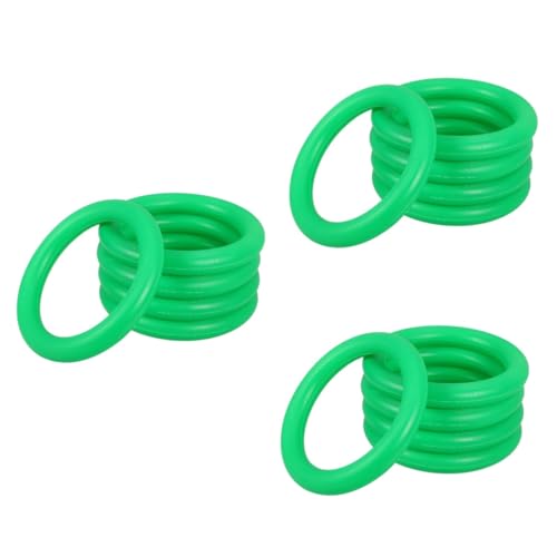 Vaguelly 15 STK Gymnastikballbasis Yogaball-Befestigungsring Balanceballhalter Fußballkegel Kugelständerhalter Yoga-Ball Basketballbasis Fußballfuß aus Kunststoff Basketballständer pp Green von Vaguelly