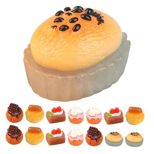 Vaguelly Miniatur Kuchen Dekorative Mini Dessert Modelle Für Puppenhäuser Mini Küchen Szenen Mixed Style Ideal Für Kreative Deko Und von Vaguelly