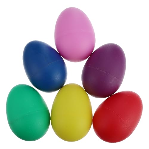 Vaguelly 15 Stück Percussion Eier Spielzeug Maracas Osterei Shaker Kinderspielzeug Ostern Percussion Spielzeug Osterei Shaker Spielzeug Percussion Musical Ei Osterei Kinderspielzeug von Vaguelly