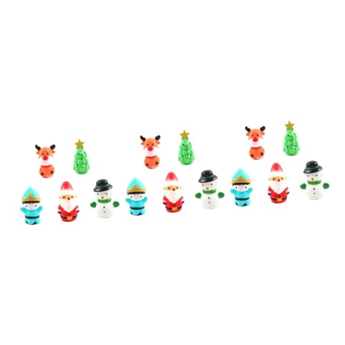 Vaguelly 15 Stück Weihnachts Handpuppen Spielzeug Kinderspielzeug Kinder Fingerspielzeug Fingerpuppe Für Kinder Weihnachts Fingerpuppen Fingerpuppen Spielzeug Kinder von Vaguelly
