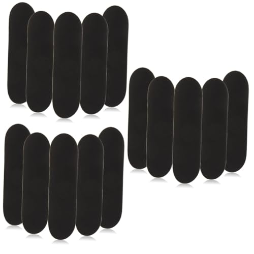 Vaguelly 15 Stück rutschfeste Matte Aus Schaumstoff Für Finger Skateboard Finger Skateboard Griffband Selbstklebendes Schaumstoff Klebeband Tischzubehör Rutschfestes Griffband Pu von Vaguelly