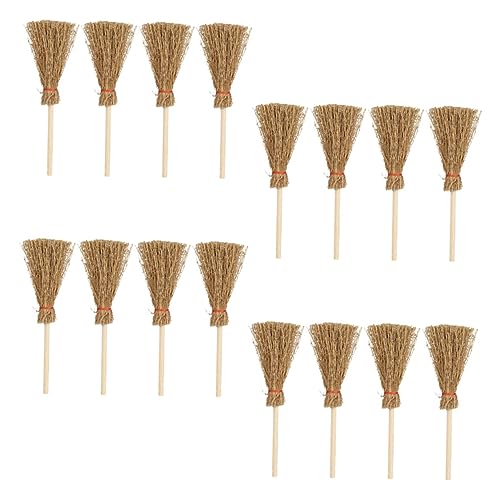 Vaguelly 16 Stück Teiliges Mini Hausbesen mit Rotem Seil Detailgetreue Puppenstuben Besen für Mikro landschaftsdekoration Kinderfreundliche Miniatur Ornamente für DIY und Modellbau Vaguelly 16 Stück Teiliges Mini Hausbesen mit Rotem Seil Detailgetreue Puppenstuben Besen für Mikro landschaftsdekoration Kinderfreundliche Miniatur Ornamente für DIY und Modellbau von Vaguelly