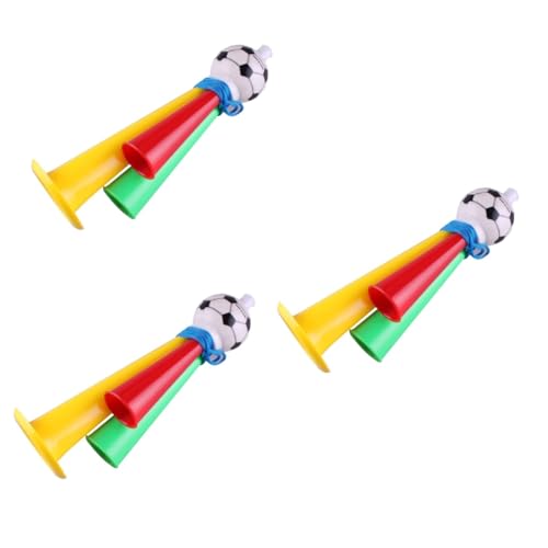 Vaguelly 18 Stk Hupe für Fußballspiele Krachmacher für Fußballspiele Fußballspiel horn Blasrohr fussball spielzeug fußball spielzeug Lufthupe Fußballspiel Trompete Fußball Trompete Plastik von Vaguelly