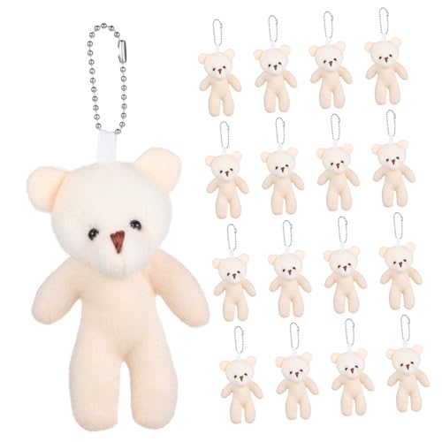 Vaguelly 18 Teiliges Kleine Plüschbären Schlüsselanhänger Niedliche Kleine Stofftiere aus Weichem Material Vielseitige Bärenanhänger als und Dekoration für Rucksack oder Geburtstag Vaguelly 18 Teiliges Kleine Plüschbären Schlüsselanhänger Niedliche Kleine Stofftiere aus Weichem Material Vielseitige Bärenanhänger als und Dekoration für Rucksack oder Geburtstag von Vaguelly