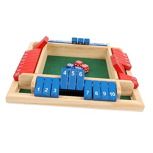 Vaguelly 1satz Holz-würfelspiel Für Partys Interaktives Brettspiel Für Erwachsene Und Lustiges Gesellschaftsspiel Mit -Design Für Ktv Und Gesellige Abende Vaguelly 1satz Holz-würfelspiel Für Partys Interaktives Brettspiel Für Erwachsene Und Lustiges Gesellschaftsspiel Mit -Design Für Ktv Und Gesellige Abende von Vaguelly