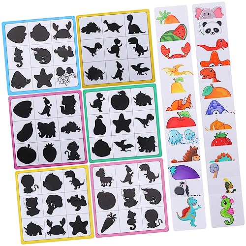 Vaguelly Hand-Augen-koordination Puzzle Spielzeug Für Kleinkinder Holzspielzeug Zur Schattenpaarung Interaktives Lernspiel Für Junge Mädchen Von Jahren Fördert Feinmotorik Und Vaguelly Hand-Augen-koordination Puzzle Spielzeug Für Kleinkinder Holzspielzeug Zur Schattenpaarung Interaktives Lernspiel Für Junge Mädchen Von Jahren Fördert Feinmotorik Und von Vaguelly