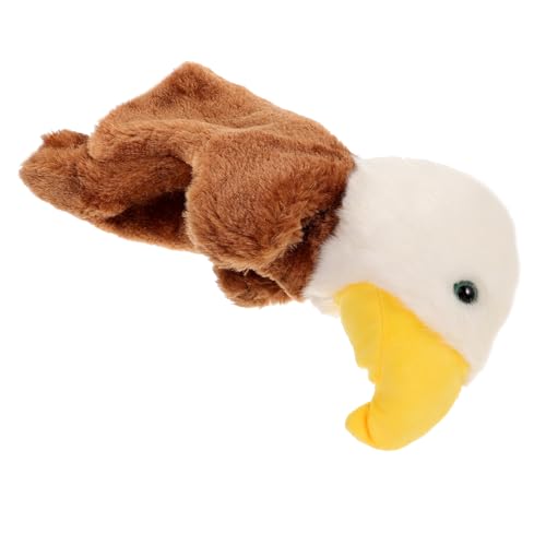 Vaguelly 1Stk Geschichte Marionetten tierische Fingerpuppen Plüschtierpuppe Plüschtierspielzeug doll Chaps Kinder wischtelgeschenk Toys The Eagle Geschichte erzählende Marionette Handpuppe von Vaguelly