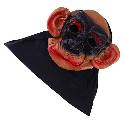 Vaguelly 1Stk Gorilla-Maske Masken für Erwachsene tierische Kopfbedeckung Affenkostüm Halloween-Kostüm halloween costume halloween kleidung festliche Kopfbedeckung Halloween-Maske von Vaguelly