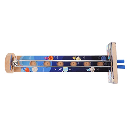 Vaguelly 1Stk Hockey-Brettspiel für kinderspielzeug Erwachsenen Kugelspiel Doodle-Board Zahnradkugel Stick Clip Bälle Spannstöcke Stahl Navy von Vaguelly